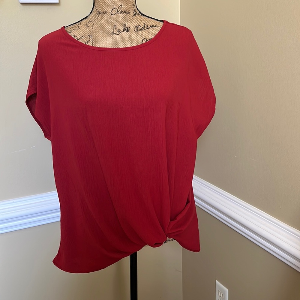 Short Story Red top